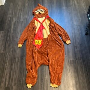 Kids Donkey Costume - Brown and Red
